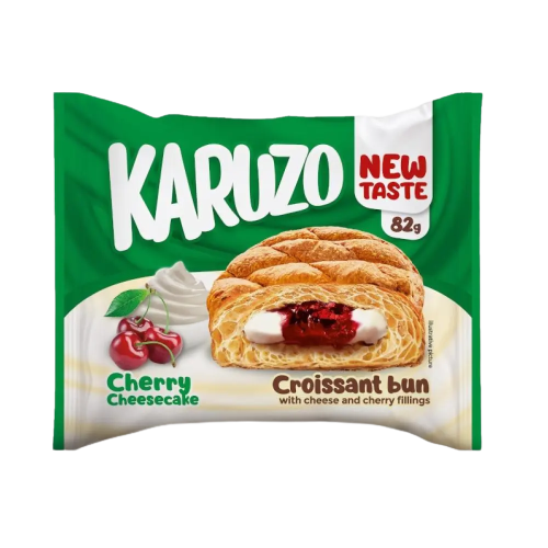Karuzo Cherry cheescake croissant 82g