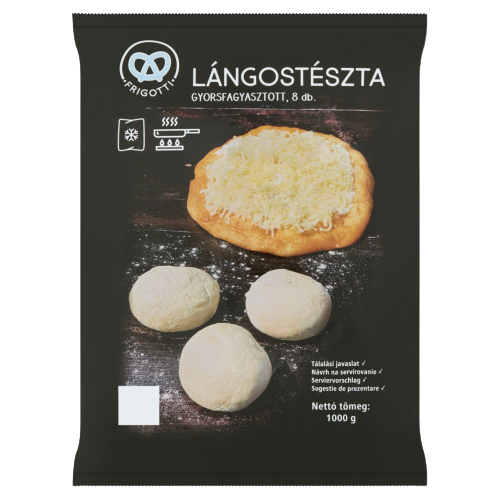 Frigotti gyorsfagyasztott lángostészta 1000g