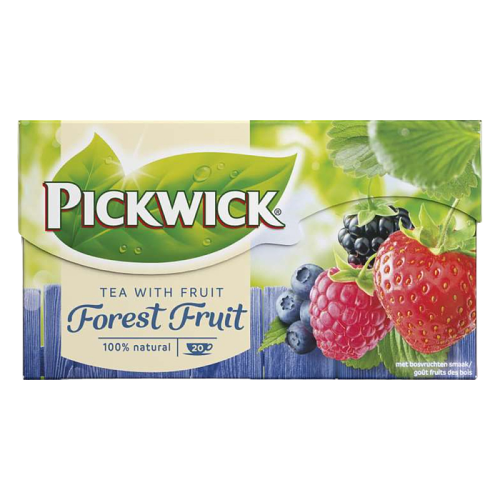 Pickwick erdeigyümölcsízű fekete tea 20x1.5g