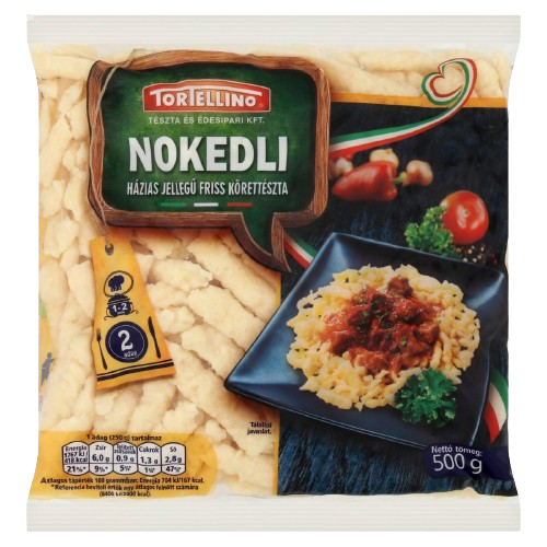 Tortellino nokedli házias jellegű friss körettészta 500 g