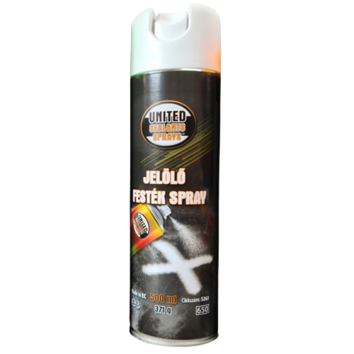 United Sealants'n sprays jelölő festék spray 500ml fehér