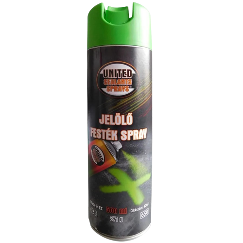 United Sealants'n sprays jelölő festék spray 500ml zöld