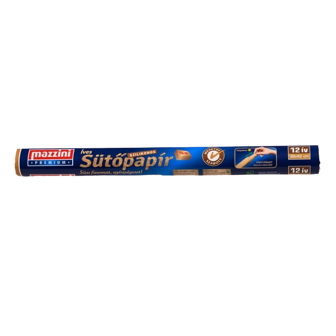 Mazzini sütőpapír íves szilikonos 12ív