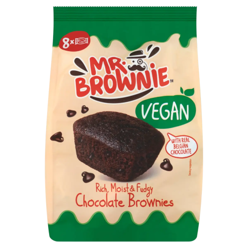 Mr. Brownie 200g vegán belga csokidarabokkal