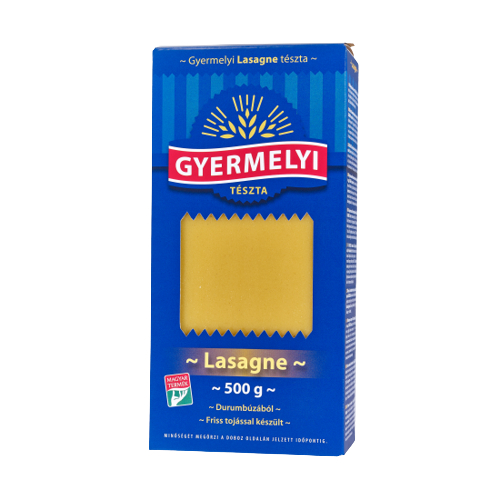 Gyermelyi 500g lasagne