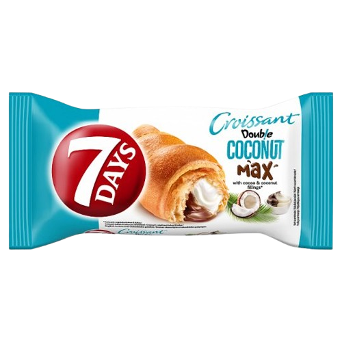 7 Days Croissant Double Kakaó-Kókuszkrém 80g