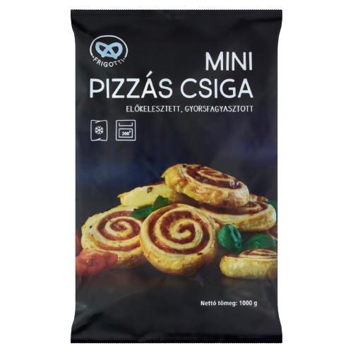 Frigotti mini pizzás csiga 1000g