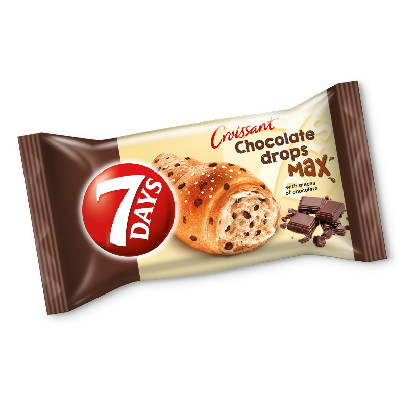 7 Days Croissant Choco Drops 70g