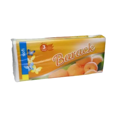 Papírzsebkendő sofi 100db illatos barack