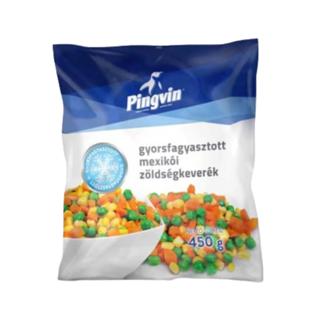 Pingvin fagyasztott mexikói zöldségkeverék 450g
