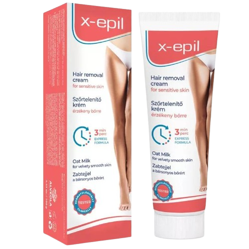 X-Epil Szőrtelenítő krém zabtejjel 100g