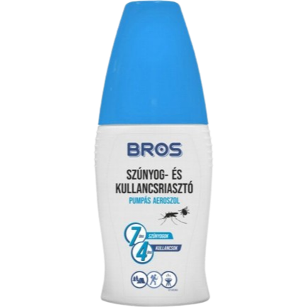 Bros Szúnyog - és kullancsriasztó pumpás aeroszol 100ml