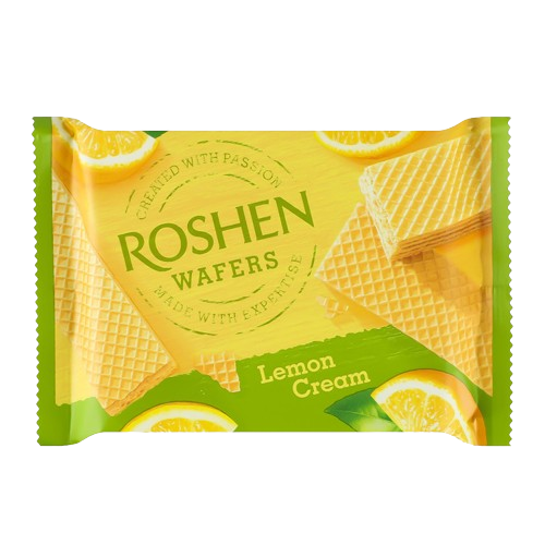 Roshen wafers citrom 72g