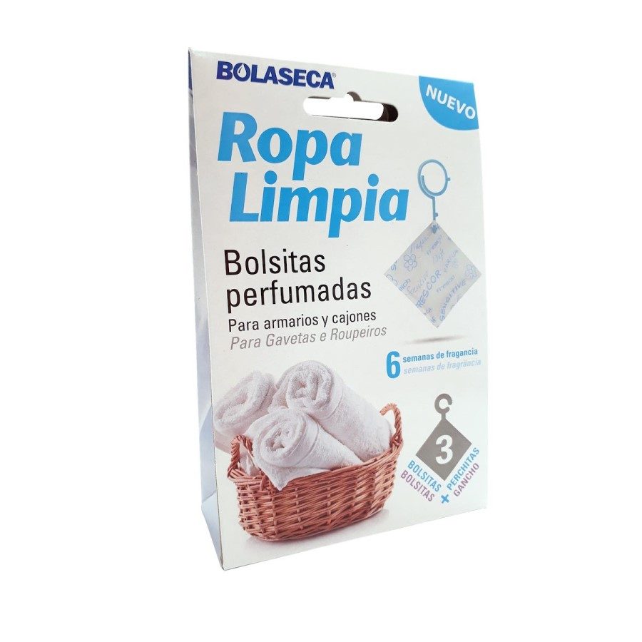 Bolaseca illatpárna 3x10g tiszta ruha