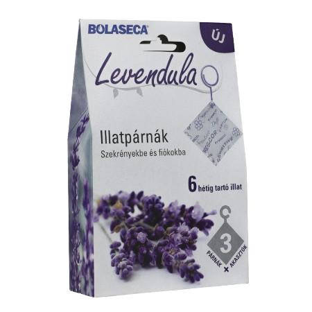 Bolaseca illatpárna 3x10g levendula