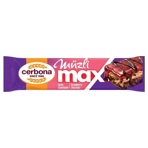 Cerbona Max epres-csoki szelet - 30 g