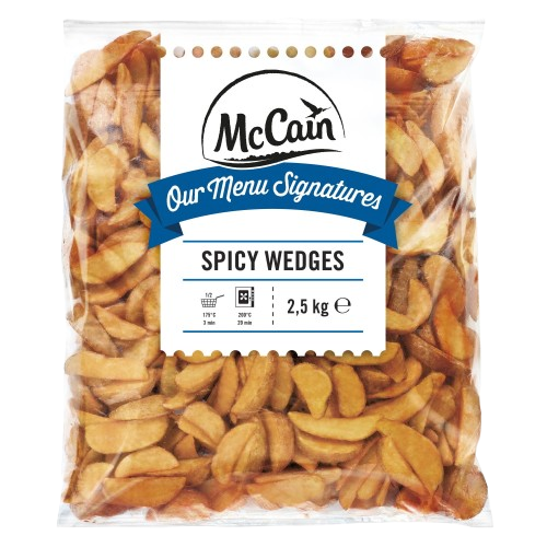 McCain favorita wedges fűszeres burgonyagerezd 2.5kg