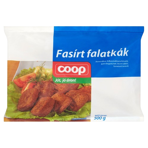 Coop Gyorsan Kész gyorsf. készre sütött fasírtfalatkák 500 g