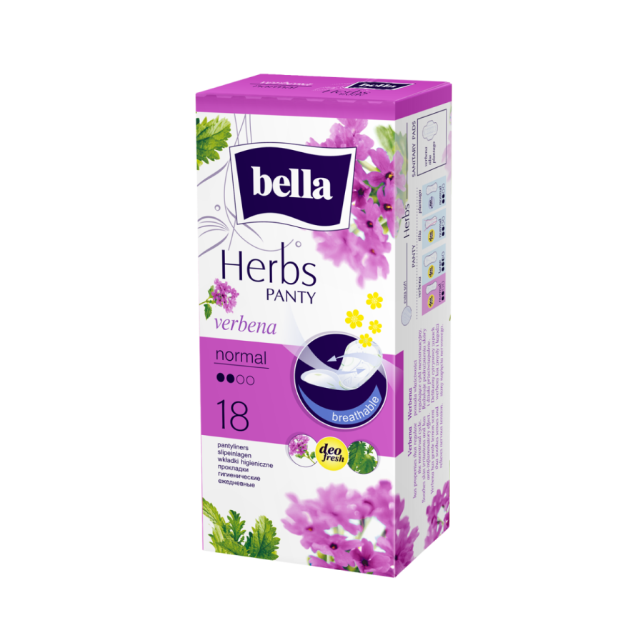 Bella Herbs Tisztasági betét Verbena18db