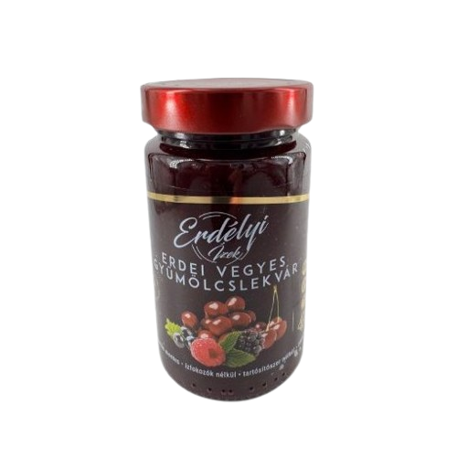 Erdei vegyes gyümölcslekvár 70% gyüm.t.370g