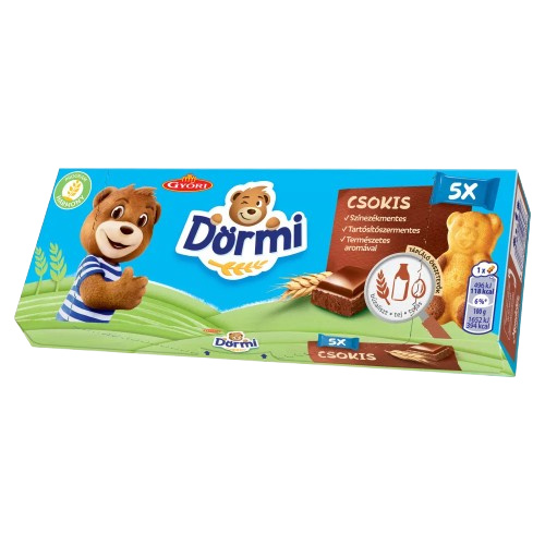 Dörmi tejes krémmel töltött puha piskóta 5x30g 150g