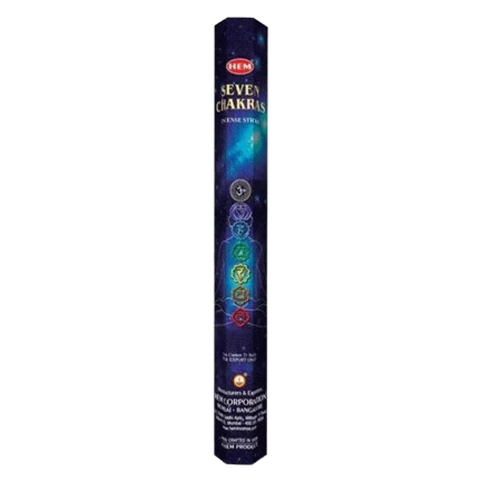 Hem füstölő 20db Seven Chakras