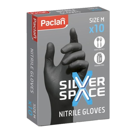Paclan Silver Space Nitril kesztyű 10db - M