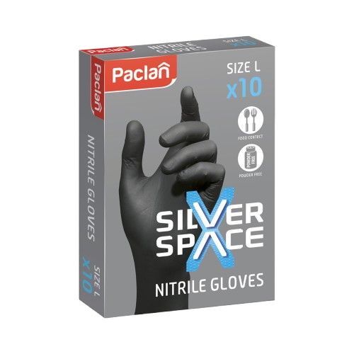 Paclan Silver Space Nitril kesztyű 10db - L