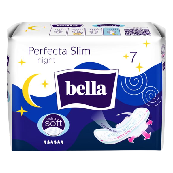 Bella Perfecta Slim eü.betét éjsz.7db