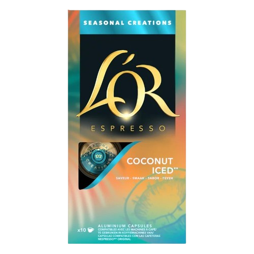 L´OR kávékapszula 10db Coconut Iced 52g