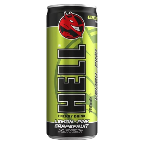 Hell energiaital 250ml lemon-pink grapefruit