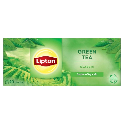 LIPTON tea zöld 20f Natur 26g