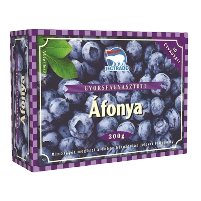 Fekete áfonya jégtrade 300g