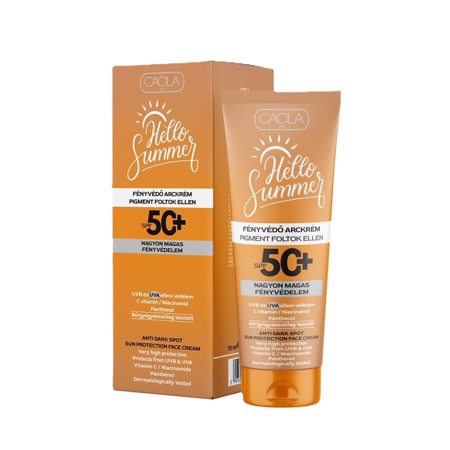 Caola H.S.Fényvédő arc Anti D spf50 75ml