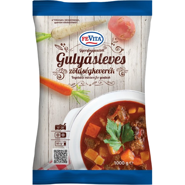 Fevita gulyásleves zöldségkeverék 1000g