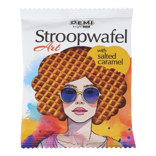 Demi art- Holland szirupos ostya sós karamellás 33g