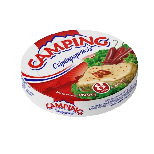 Camping csípőspaprikás kördobozos 140 g