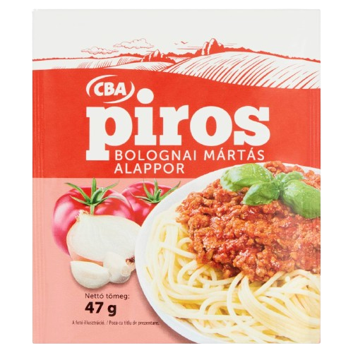 CBA Piros alappor bolognai mártás 47g