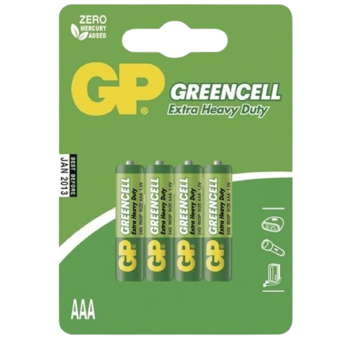 B1211 - GP ELEM GREENCELL R03 4BL