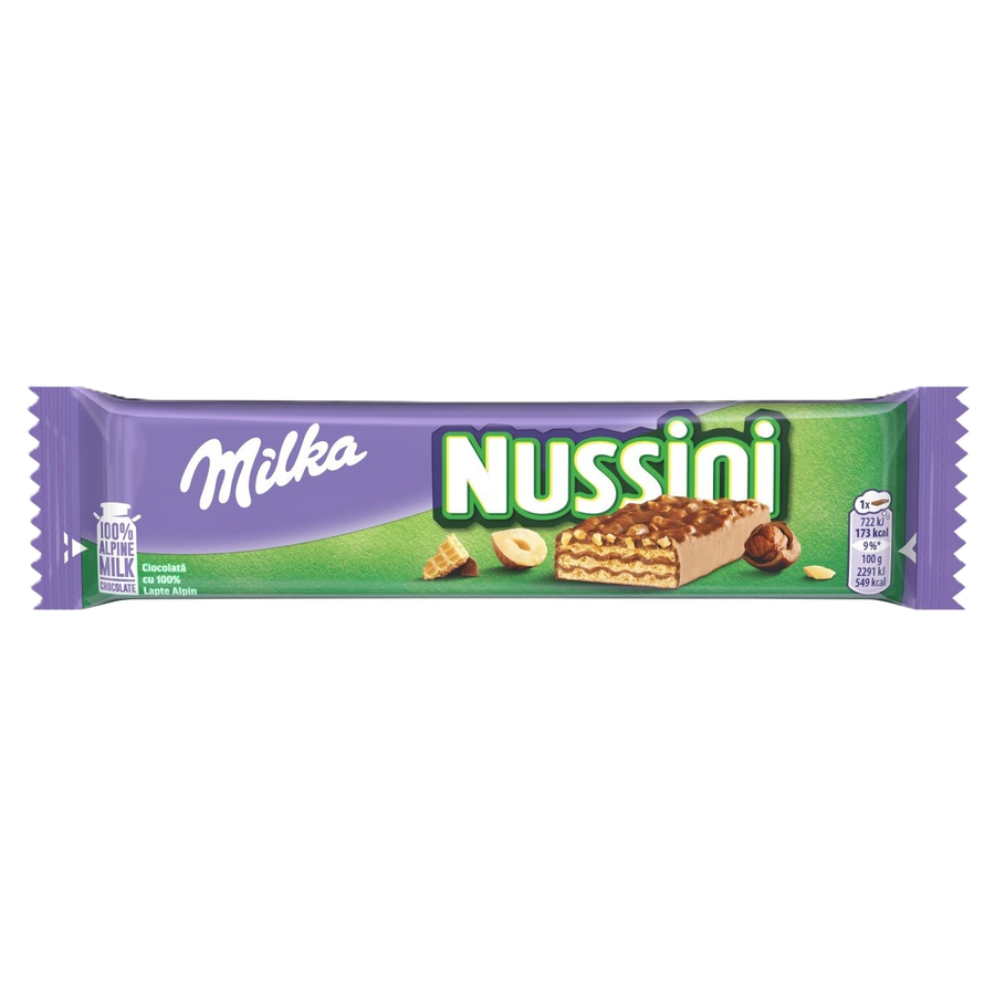 Milka Nussini 31,5g Mogyorós