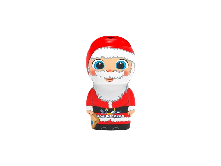 Mikulás - Santa Claus tusfürdő és sampon 2D 400ml