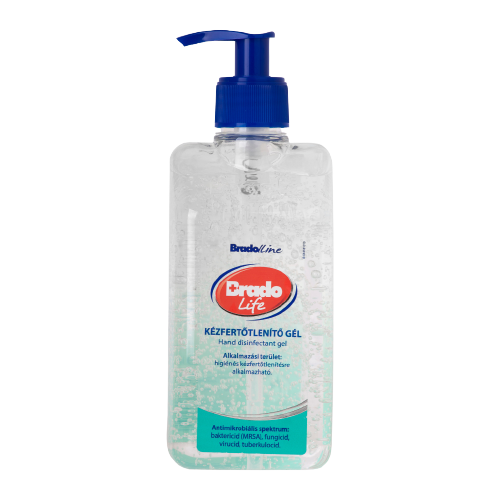 Bradolife kézfertőtlenítő gél 500ml sensitive