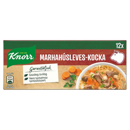 Knorr Marhahúsleves-kocka 120 g