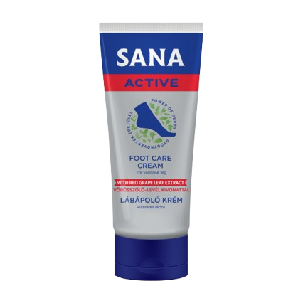 Sana active lábápoló krém 100ml visszeres lábra