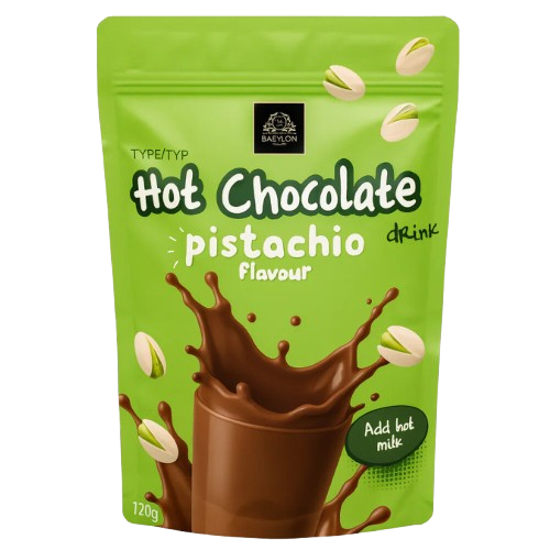 Hot Chocolate Pistachio pisztáciás forrócsokipor 120g