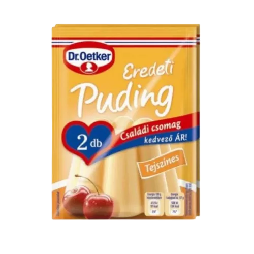 Dr. Oetker Eredeti pudingpor 2x40g tejszínes