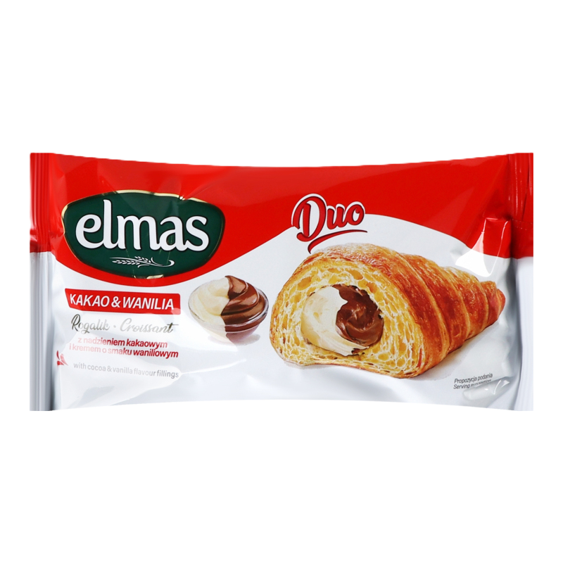 Elmas croissant 60g kakaó-vanília