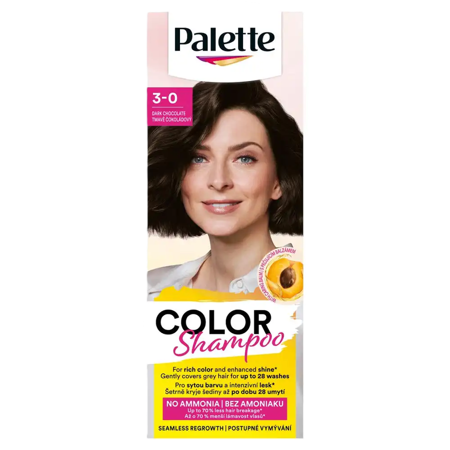 Palette Color Shampoo 3-0 sötét csokoládé