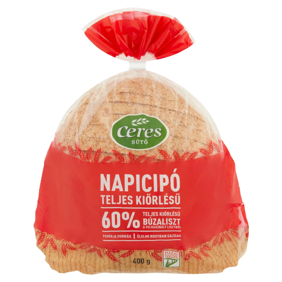 Napicipó teljes kiőrl. kenyér 400g