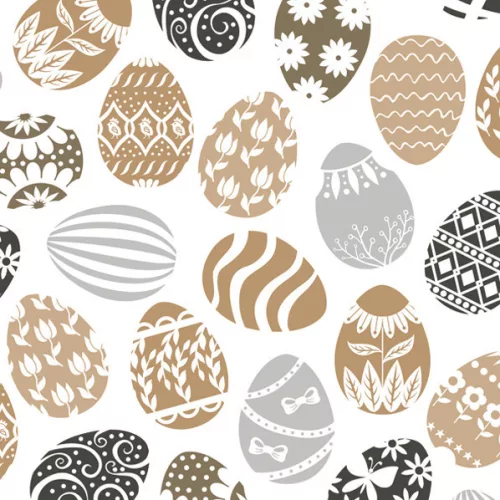 Húsvét Elegant Eggs szalvéta 20 db-os 33x33 cm